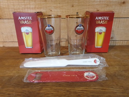 Amstel glasses boxed - amstel, &