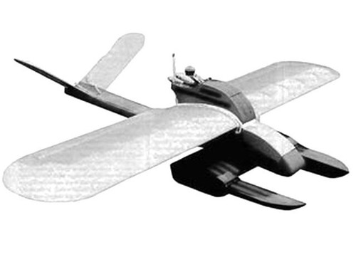 Damsel fly 3ch floatplane - floatplane, 44"