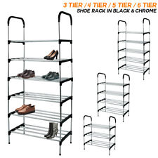 PORTABLE 3-6 TIER SHOE RACK