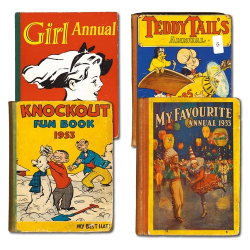 Four children annuals - four,