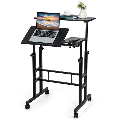 Mobile standing desk - standing,