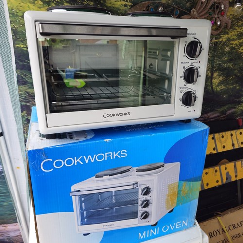 Cookworks 28l 1750w mini oven - 1750w,