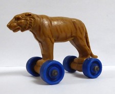 Vintage Tri-ang wheeled tiger
