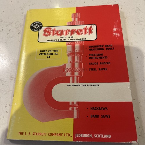 Starrett tools catalog 3rd - starrett,