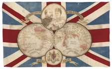 Antique map coronation of - antique, "coronation