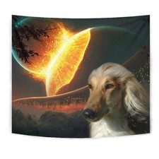 Amazing Afghan Hound Dog Print