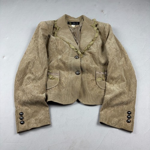 Vintage beige embroidered - vintage,