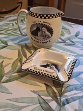 Black & White Whisky Water Jug