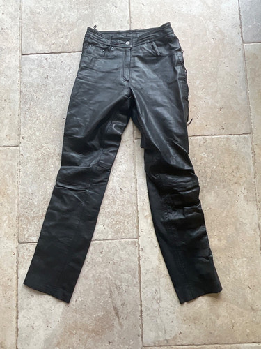 Vintage black leather highway - vintage,