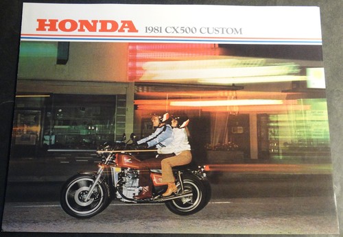 1981 honda cx500 custom - honda,