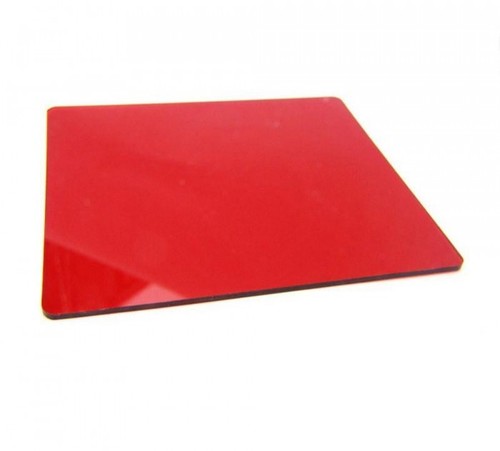 Square coloured red filter for - coloured,