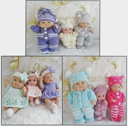 Berenguer dolls knitting - dolls, 3