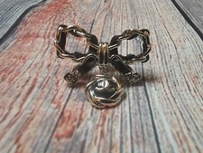 Chanel Silver CC chunky