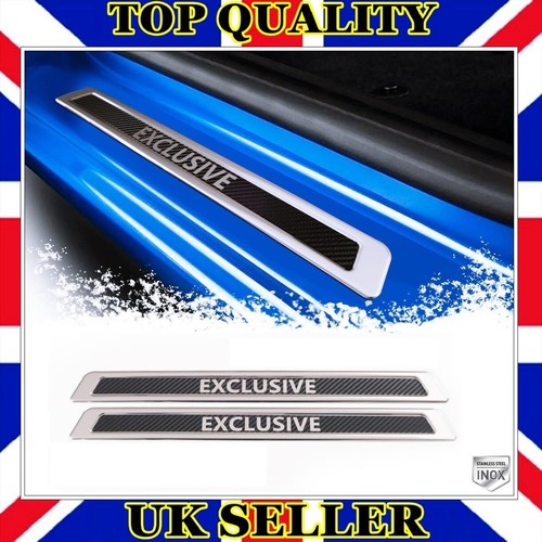 Chrome door sill protector 2dr - protector,