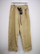 BoohooMan Baggy Elasticated Waist Jeans Stone