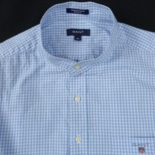 Gant Mens Grandad Collar Shirt