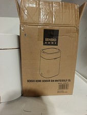 Sensio Home 12 Litre Waterproof Motion Sensor Trash Can Dust Bin with Auto Lid,