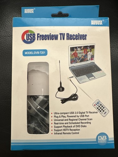 August dvb t201 - august, usb
