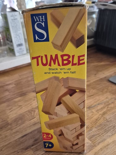 Tumble tower wooden blocks - wooden,