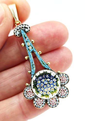 Micro mosaic pendant - mosaic,