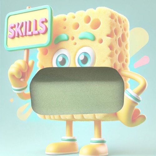 Epoxy sponges mint - epoxy, sponges-mint