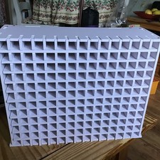 Large white pen display / storage for sharpie or similar hold 180 pens / pencils