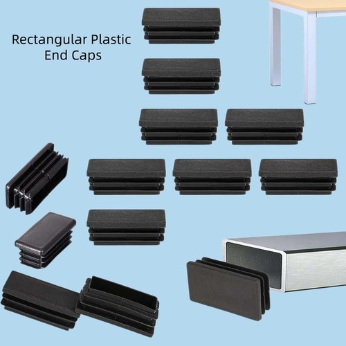 Rectangular plastic end caps - rectangular,