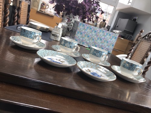 Vintage style turquoise - &, gold