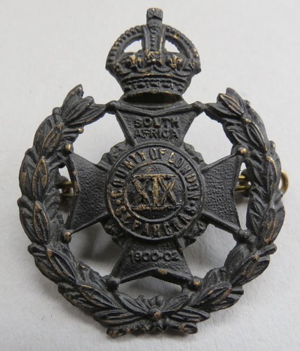 Military blackened badge 19th - blackened,