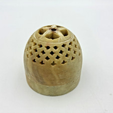 Vtg Hand Carved Soapstone