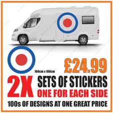 Motorhome graphics stickers
