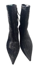 New Size 7 Zara Women’s Black Boots Diamonte - Sold out on Zara RRP: £69.99 