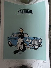 Pete McKee Rare Kasabian Print. Printer’s Proof Version