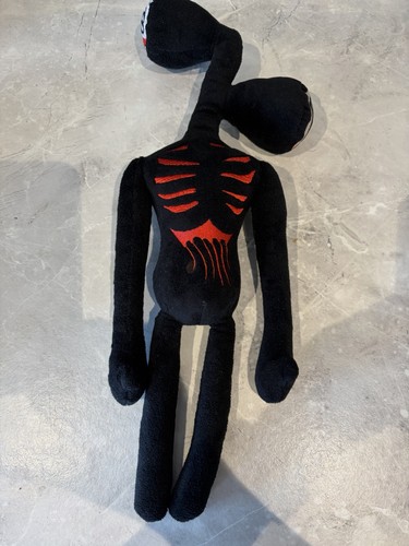 Black siren head - head, plush