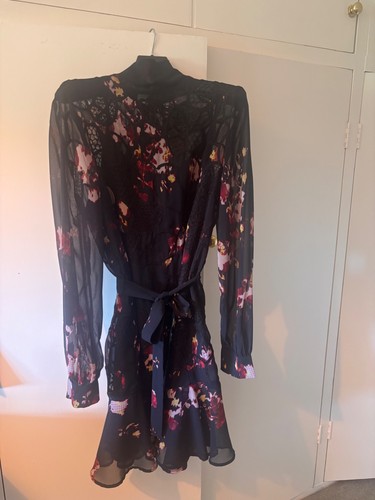 Reiss floral lace - reiss, sheer