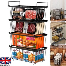 4-Pack Freezer Baskets Freezer