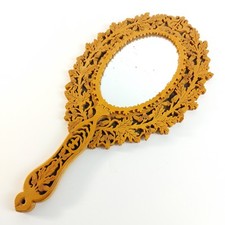 Vintage Handheld Mirror Scroll