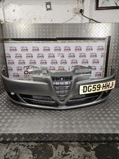 ALFA ROMEO 147 FRONT BUMPER COMPLETE + GRILLS (GREY) 2009 
