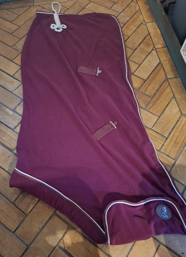 Hkm cooler show rug burgundy - hkm,