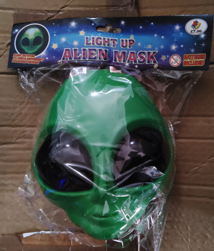Light alien full - light, mask