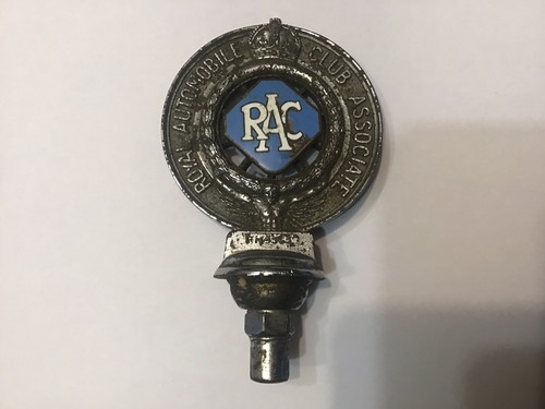 Vintage rac car badge royal - badge,