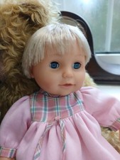 Vintage 2002 Tiny Tears Baby Girl Doll Toy 16" Licensing International