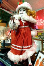 Creepy Christmas Santa Doll
