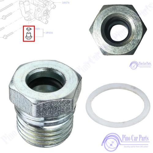 Power steering pipe connector - steering,