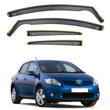 ISPEED Wind Deflectors for Toyota Auris MK1 2006-2012 5-Door Hatchback 4pc Set
