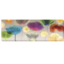 Poppy Panorama by Robert Mertens Gallery-Wrapped Canvas Giclee (10 in x 26 in)