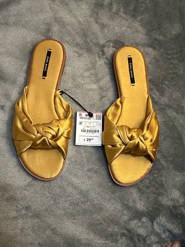 Zara knotted sliders - , sandals