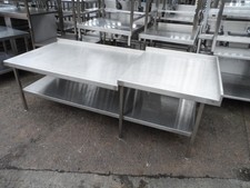 Fully Welded Stainless Steel  Low Level Step Table 2110 x 900 mm £180 + Vat