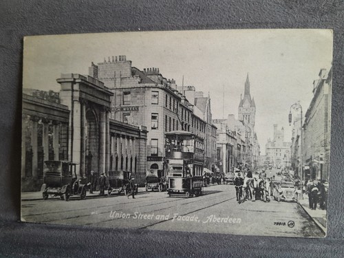Aberdeen union street facade - street, &