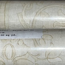 Dorma Wallpaper Border Rolls, “Art Nouveau, 10mtrs, Batch No. A1, Cream nos